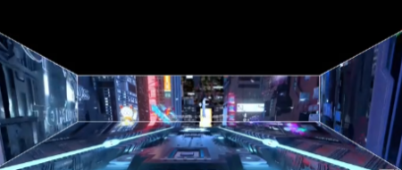 珠海健康云四折幕影片